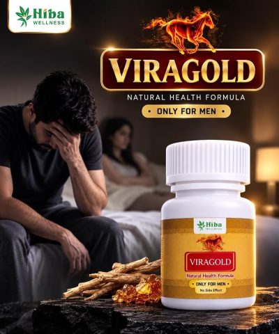 Hiba Wellness Viragold Capsules – Natural Health Formula for Men